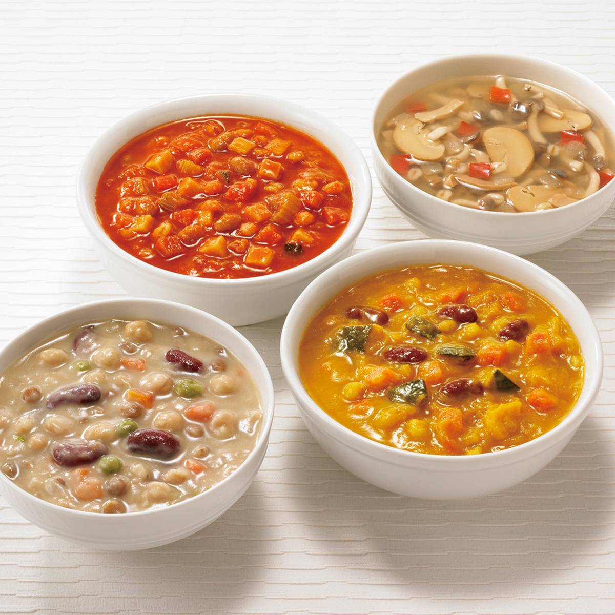 30食入 カゴメ 野菜たっぷり豆のスープ 非常食 保存食 化学調味料無添加 保存料不使用