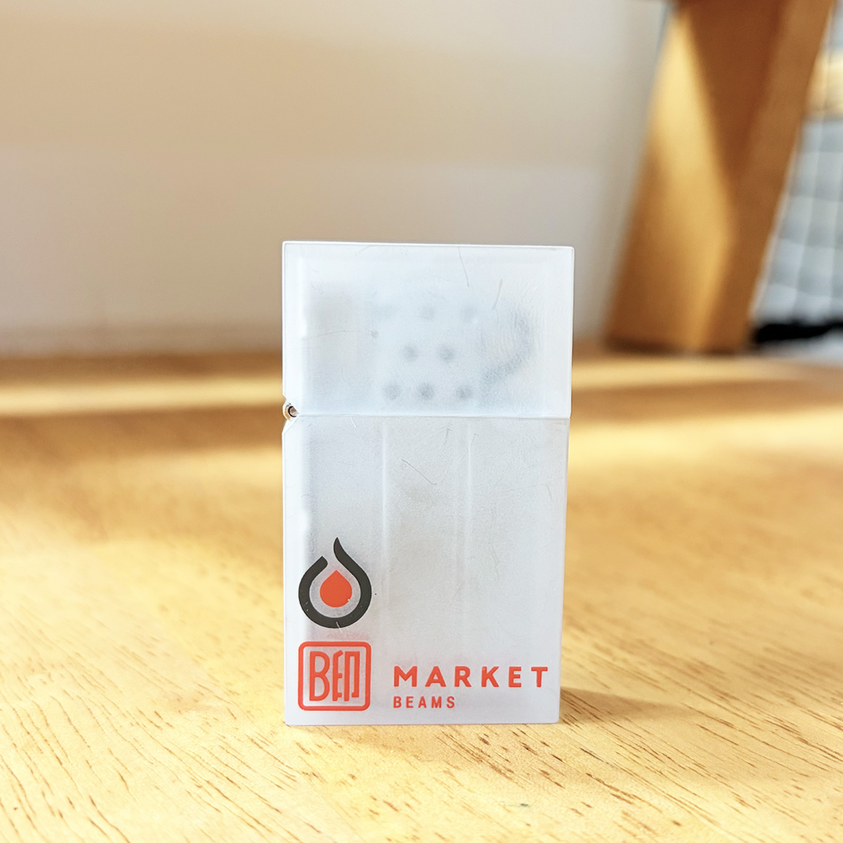 【B印 MARKET BEAMS×サイボウパーク】ダブルネーム オイルライター ホワイト TSUBOTA PEARL社製 【B印 MARKET BEAMS×サイボウパーク】ダブルネーム オイルライター ホワイト TSUBOTA PEARL社製