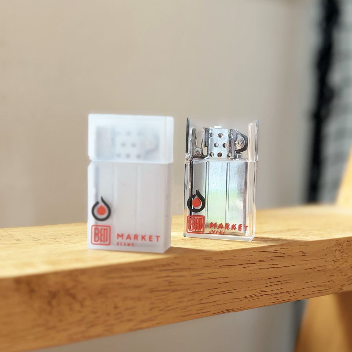 【B印 MARKET BEAMS×サイボウパーク】ダブルネーム オイルライター ホワイト TSUBOTA PEARL社製 【B印 MARKET BEAMS×サイボウパーク】ダブルネーム オイルライター ホワイト TSUBOTA PEARL社製