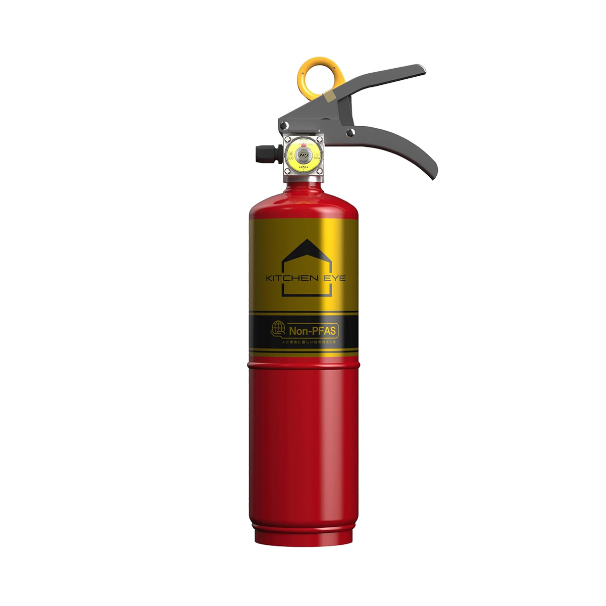 家庭用中性消火器 キッチンアイ【レッド】 Non-PFAS モリタ宮田工業 MVF1HBR 家庭用中性消火器 キッチンアイ【レッド】 Non-PFAS モリタ宮田工業 MVF1HBR