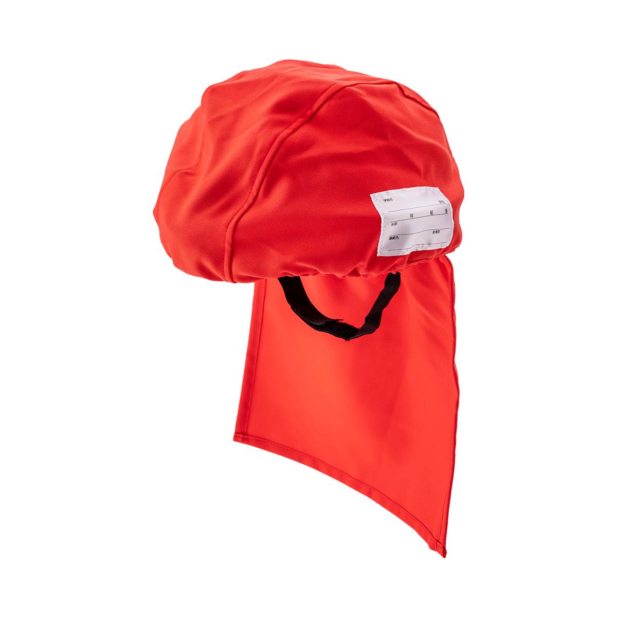 でるキャップ for kids 【レッド】 タイカ 避難用簡易保護帽